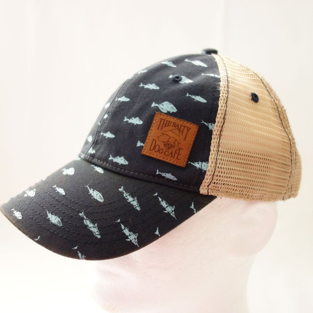 Legacy‎ Salty Dog Cafe Hilton Head Fish Snapback Mesh Trucker Baseball Cap Hat